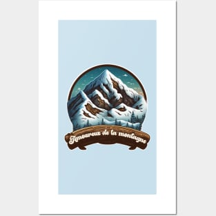 Amoureux de la montagne #1 (Mountain Lover) Posters and Art
